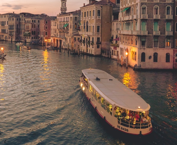 Venetian aperitif at sunset